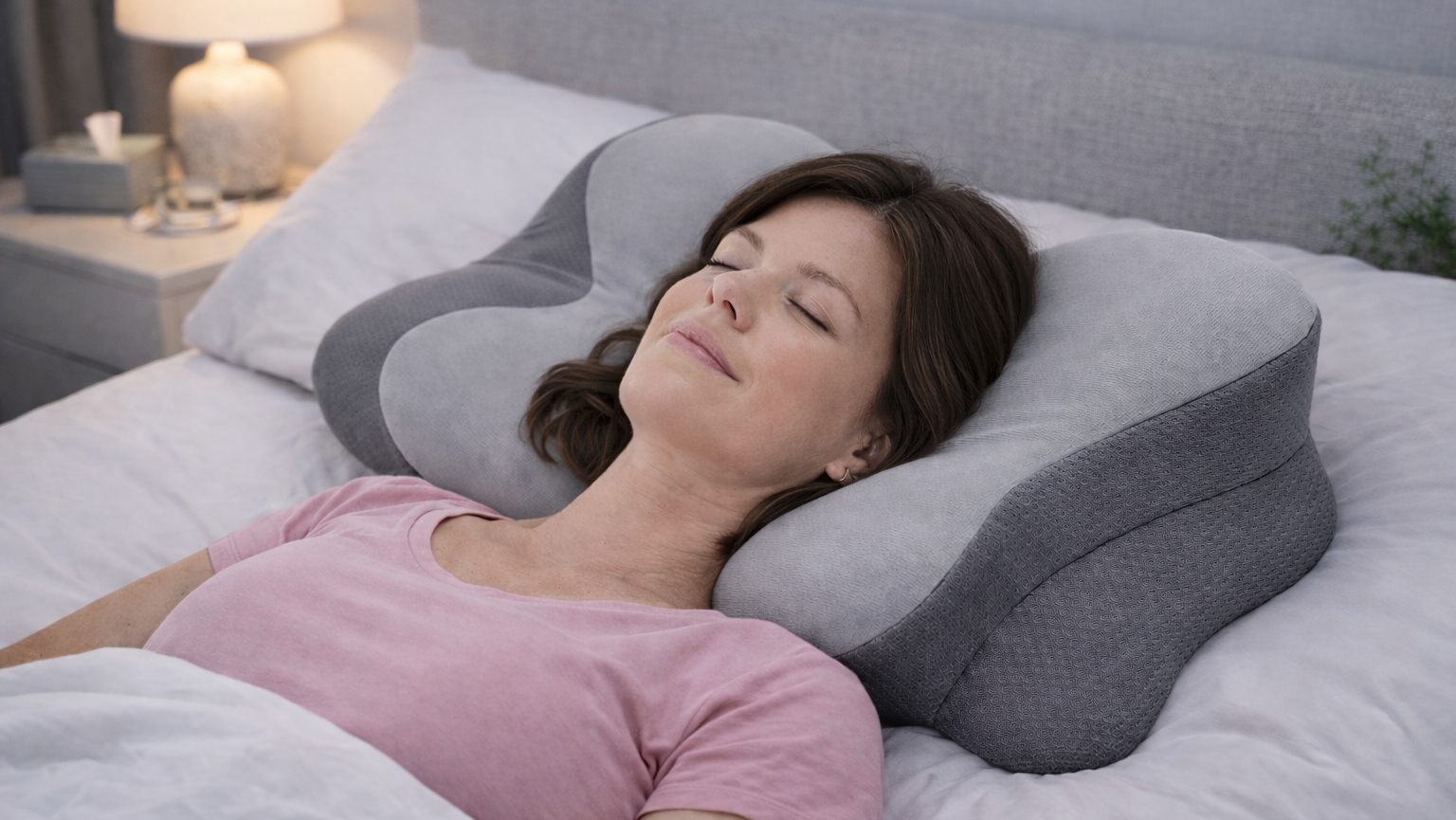 oreiller coussin derila ronflement